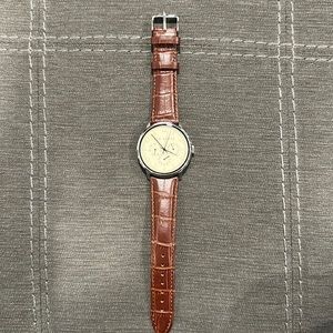 Ted Baker Brown Leather Strap Watch